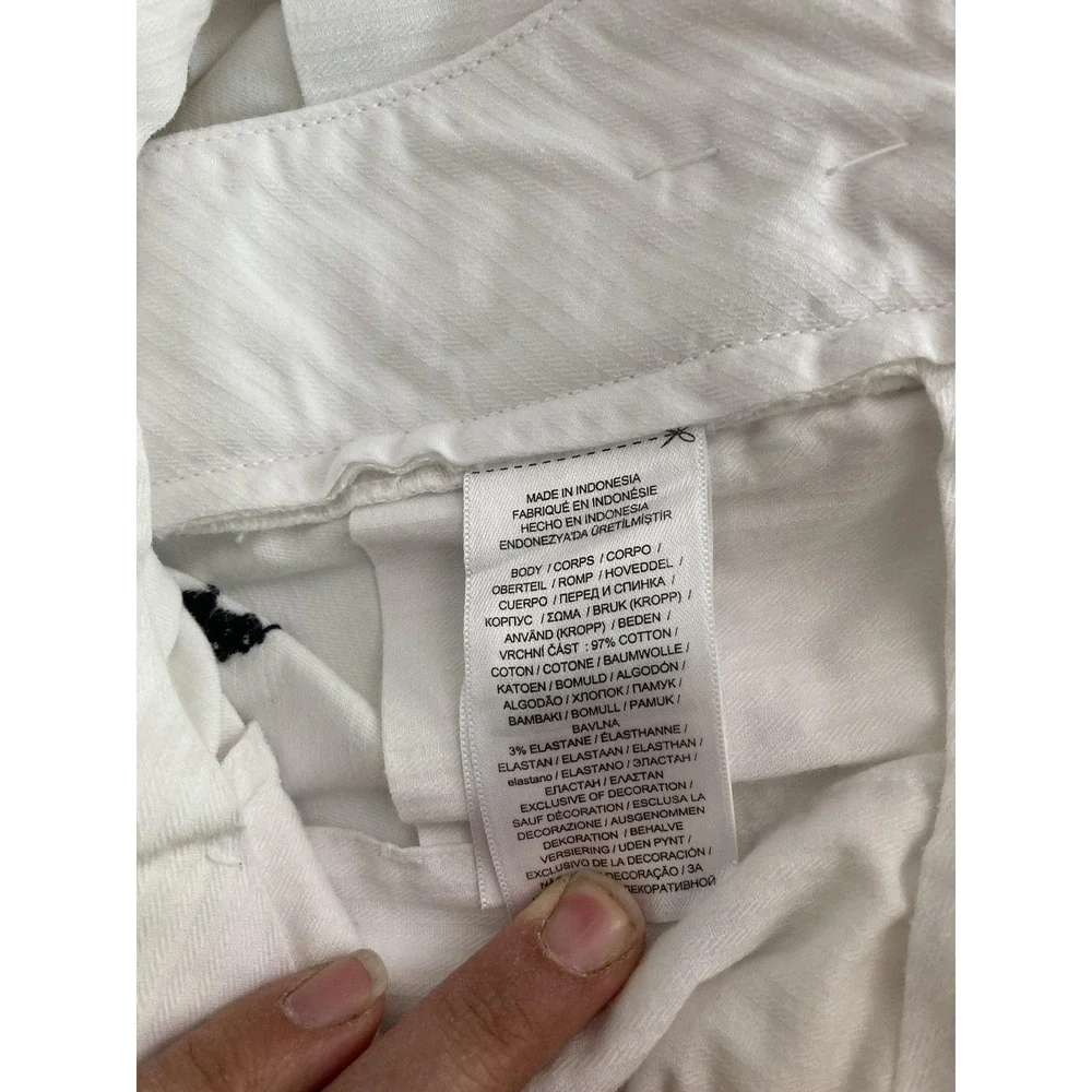 Polo Ralph Lauren Shorts Men 33 White Pony Embroidered Stretch Chino Classic EUC